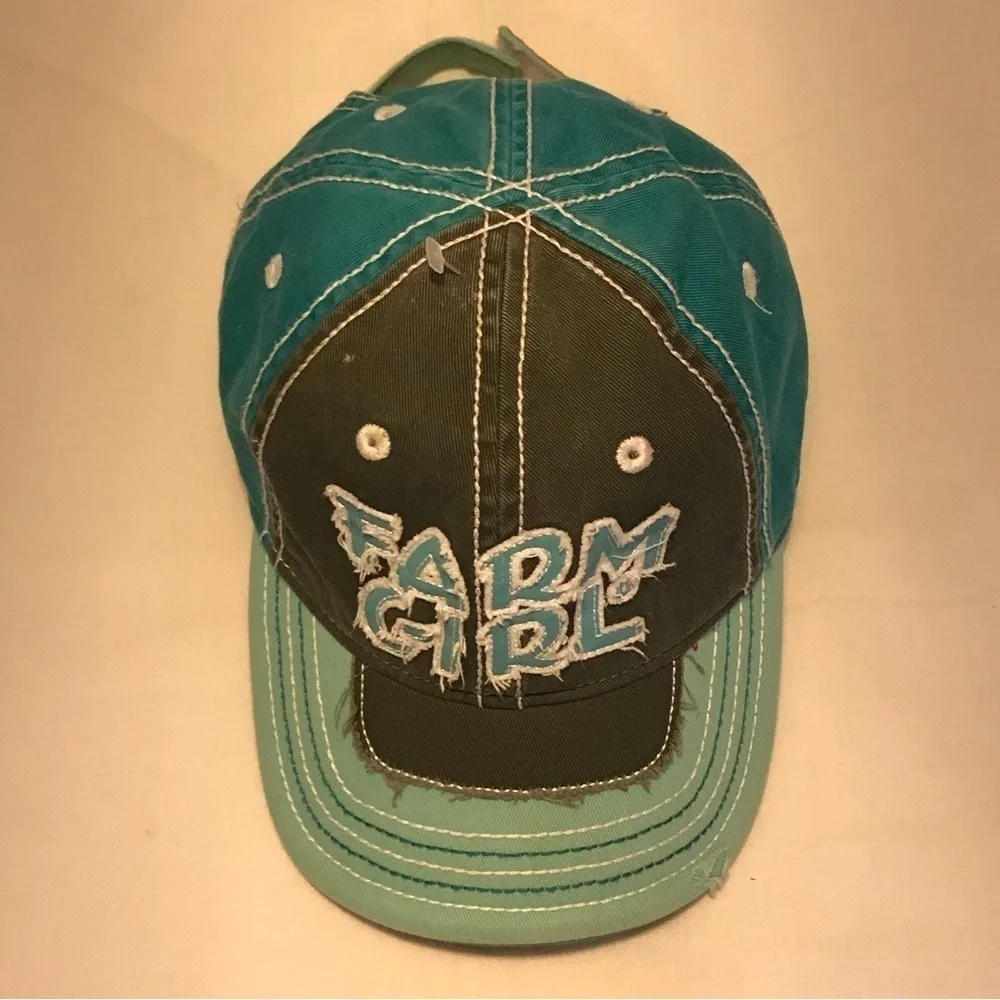 J. America / Farm Girl Adjustable Distressed Girl's Cap